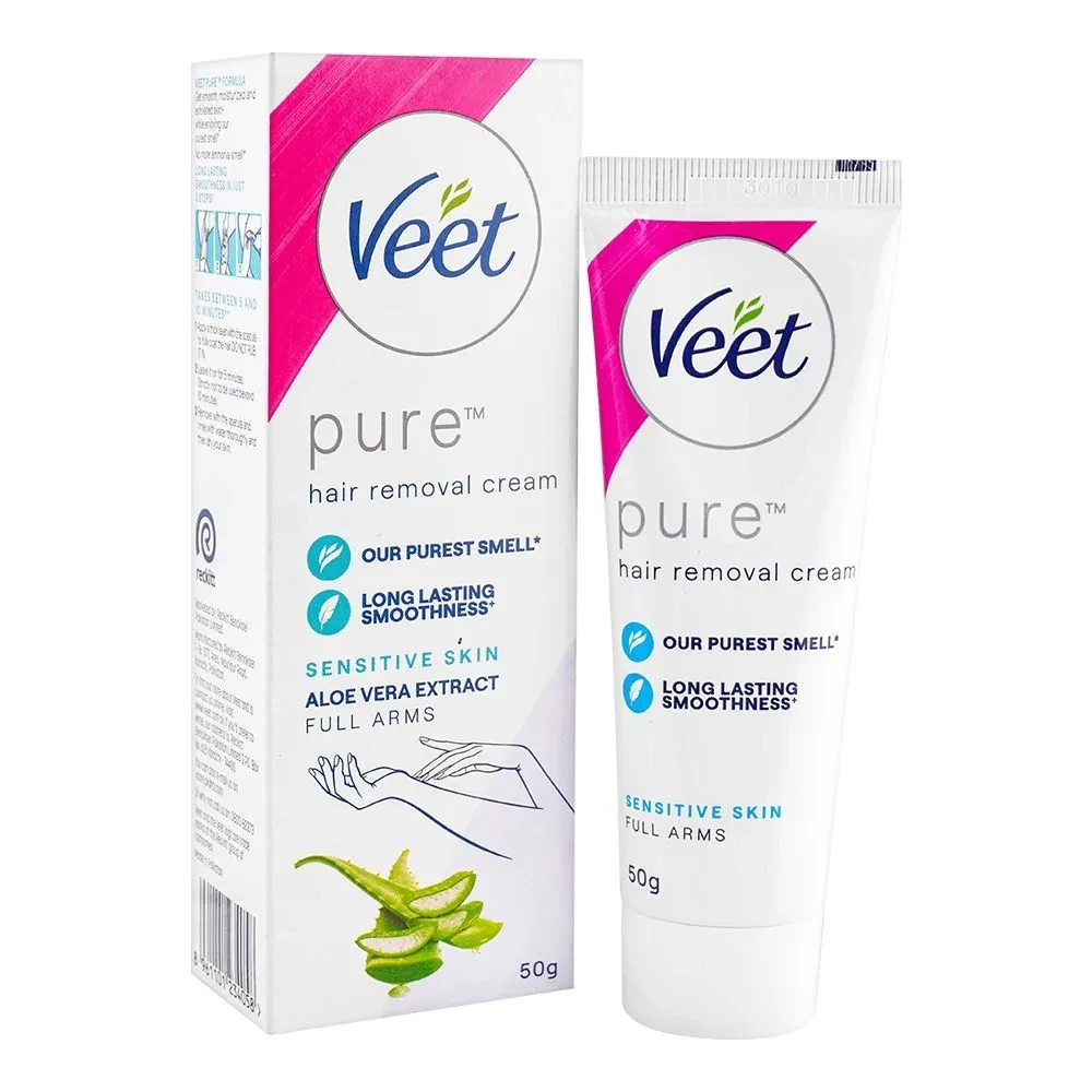 Veet Hair Removal Cream Sensitive Skin Pk 50G