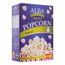 Alba Microwave Popcorn Natural