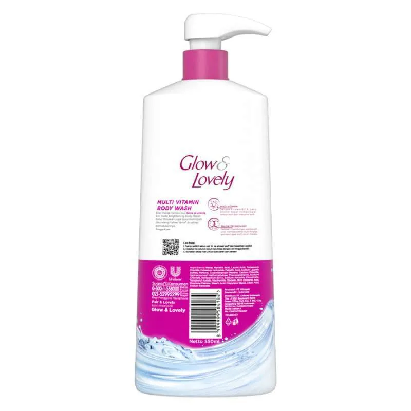 Fair And Lovely Body Wash Multi Vitamin 550ml