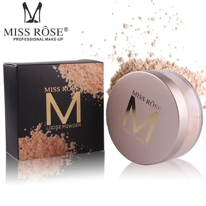 Miss Rose Compact And Loose Powder