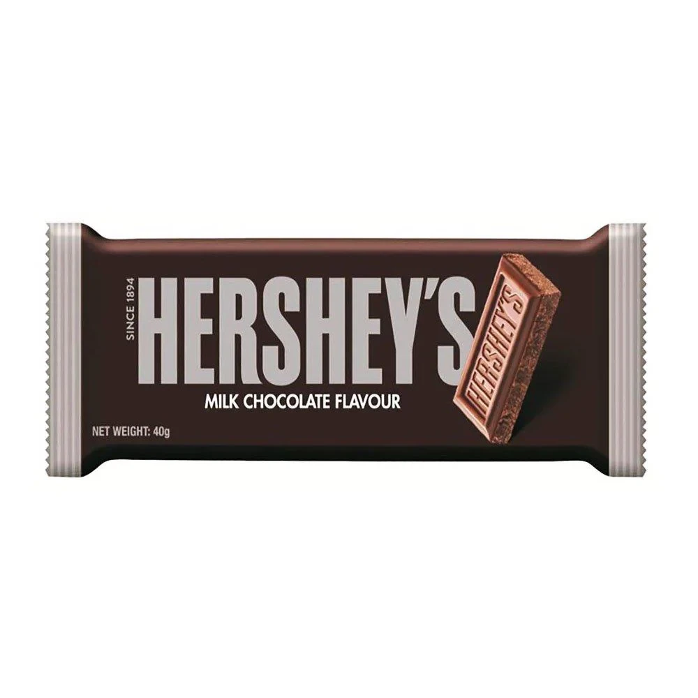 Hershey's Chocolate Bar Milk Chocolate 40G