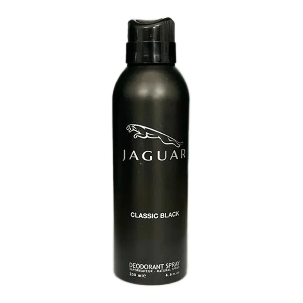 Clip Deodorant Body Spray Jaguar Classic Black 200ML