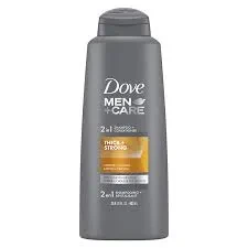 Dove Shampoo Mencare Thick Strong 2n1 603ML