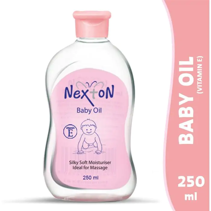 Nexton Baby Oil Silky Soft Moisturiser 250ml