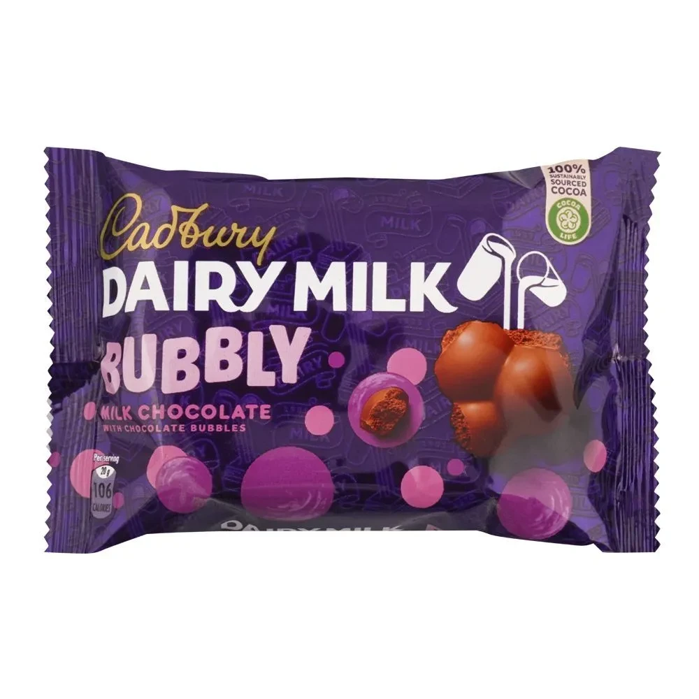 Cadbury Dairy Milk Chocolate Bubbly Pk 40G