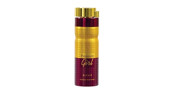 Rave Perfumed Body Spray Pleasure Girl 200ML