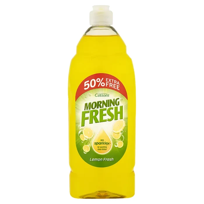 Cussons Morning Fresh Dishwash Lemon 675ML