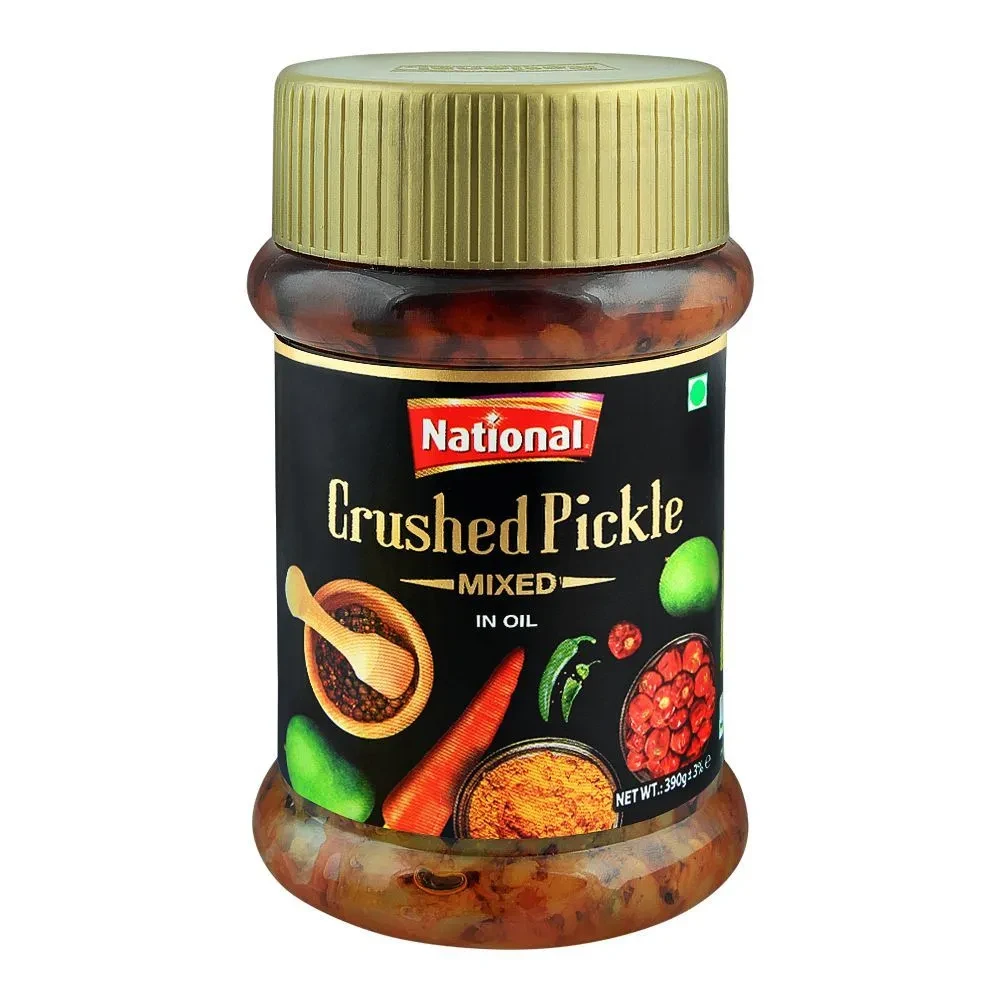 National Crushed Pickle Mix 390G