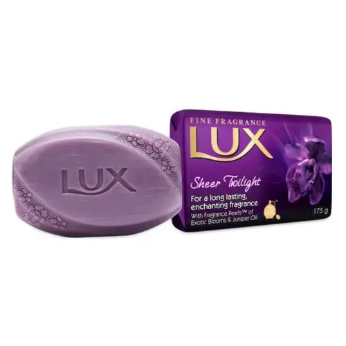 Lux Soap Purple Sheer Tought  Pk 175G