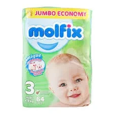 Molfix Baby Diapers M-3 64P