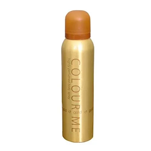 Colour Me Deodorant Body Spray Gold 150Ml