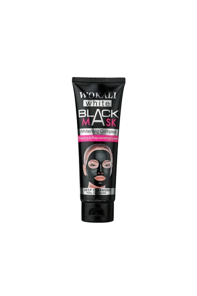 Wokali Face Mask White Black Wkl402