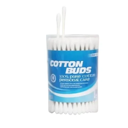 Top Tips Cotton Buds Plastic Bottle 100PC