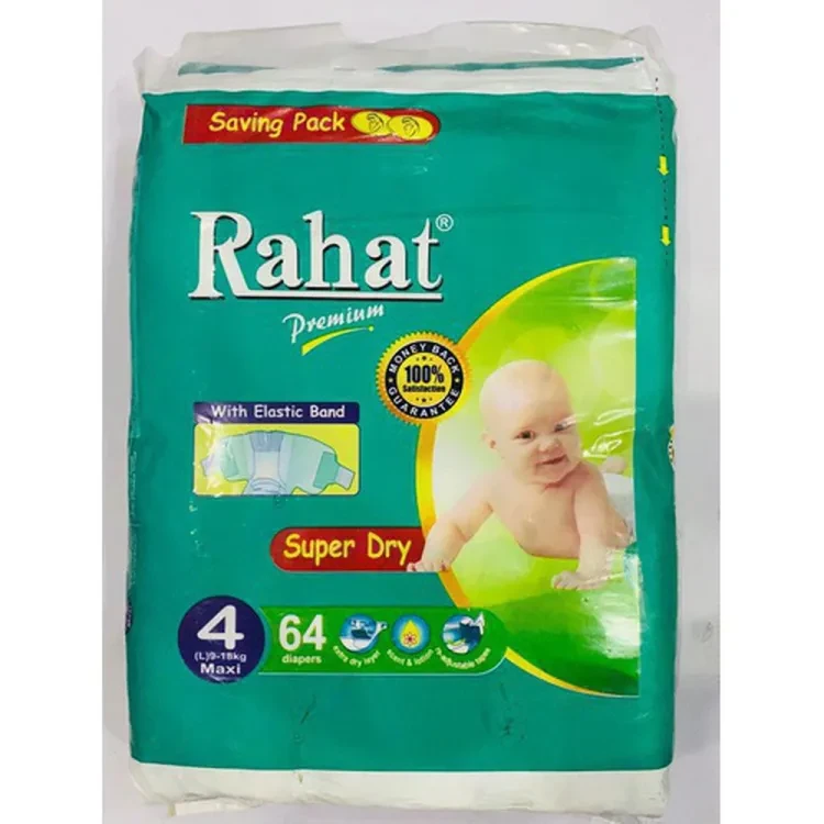 Rahat Premium Diaper 4-L 64P