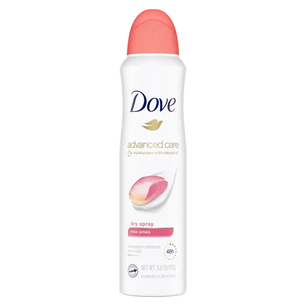 Dove Body Spray USA Dry  Pink Rosa 107G