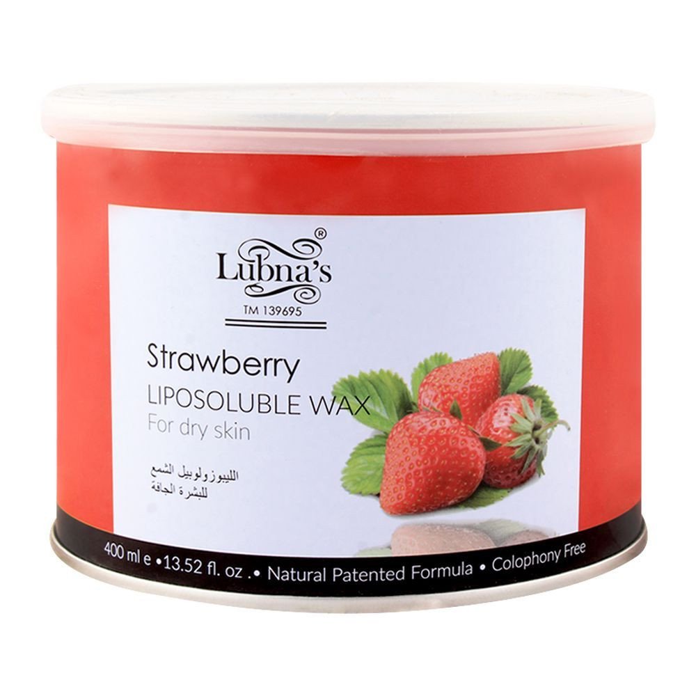 Lubnas Soft Wax Tin Strawberry 400ML