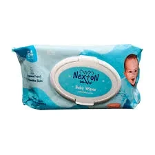 Nexton Baby Wipes Fragrance Free Blue 64PCS