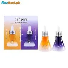 Dr Rashel Face Serum Set Vitamin C and Retinol 30ML 1724