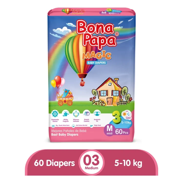 Bona Papa Diaper 3-M 60P