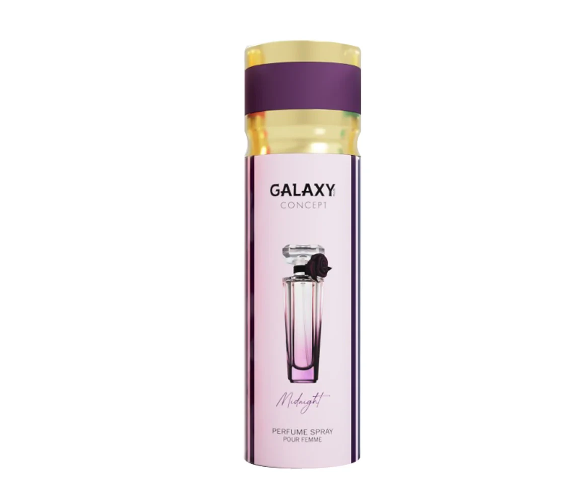 Galaxy Concept Deodorant Body Spray Midnight 200ML