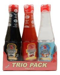 Keybrand Tri Pack Sauces 150ML