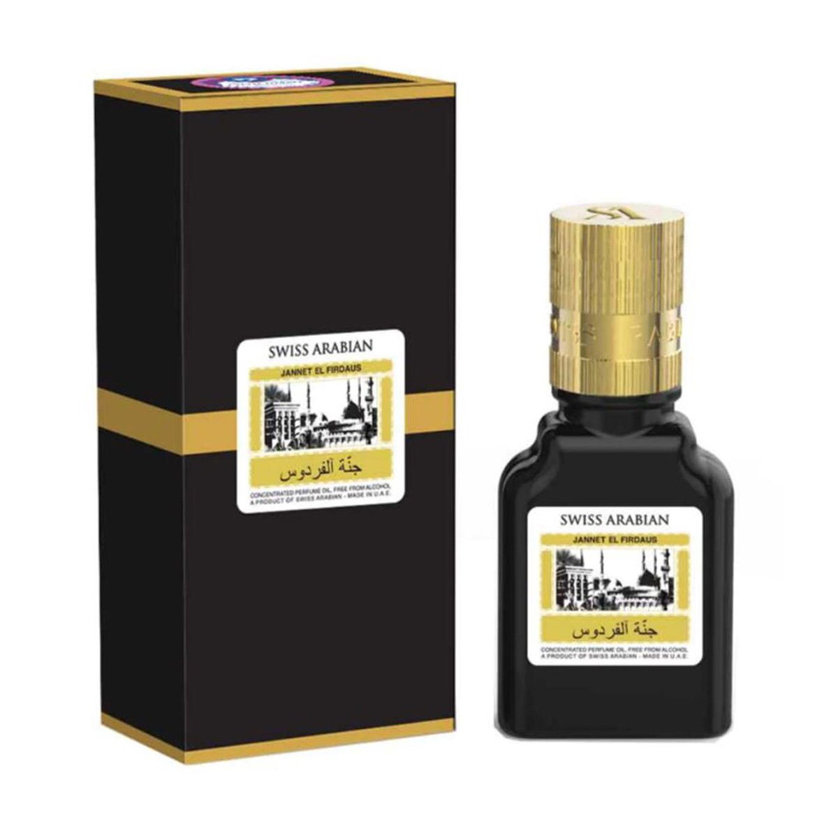 Swiss Arabian Perfume Oil Jannat El Firdaus Black 9ML