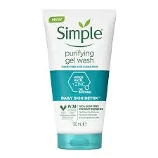 Simple Face Wash Gel Daily Skin Detox 150ML