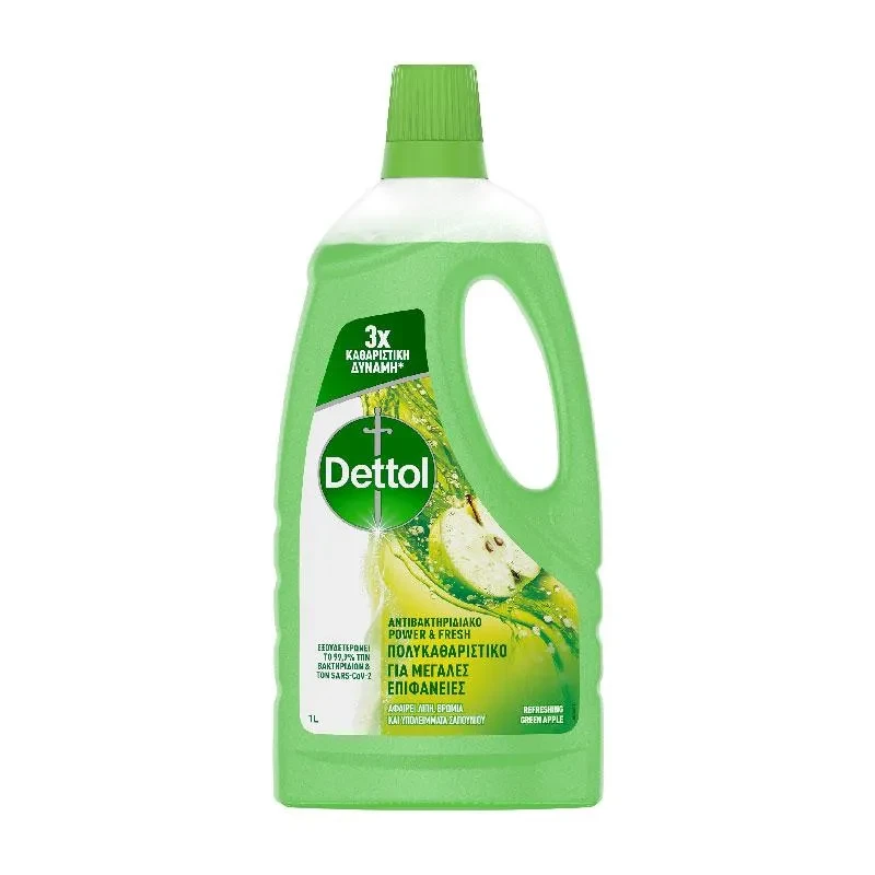 Dettol Multi Purpose Cleaner Green Apple 1Ltr