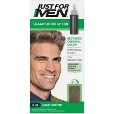 Just For Men Color Hair H-25 Light Brown