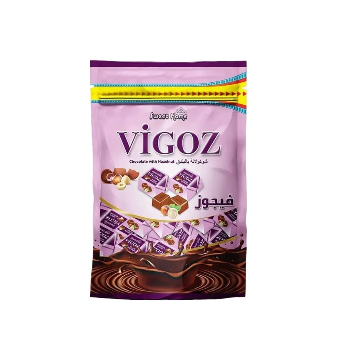 Sweet Home Chocolate Packot Vigoz Hazelunt 150G