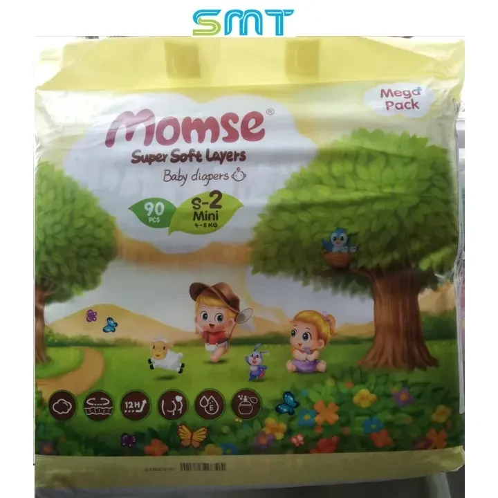 Momse Daipers 2-S 90PCS