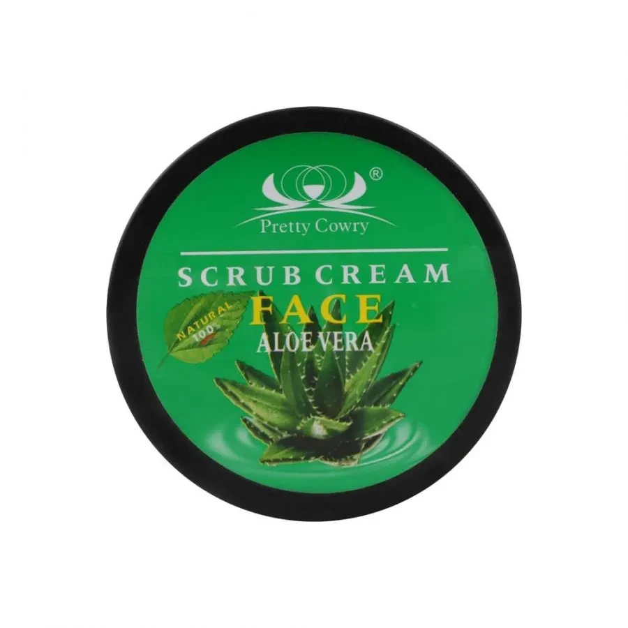 Pretty Cowry Face Scrub Aloe Vera 500ML