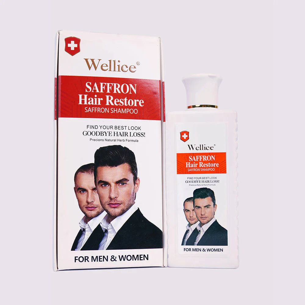 Wellice Shampoo Saffron Hair Restore 260G