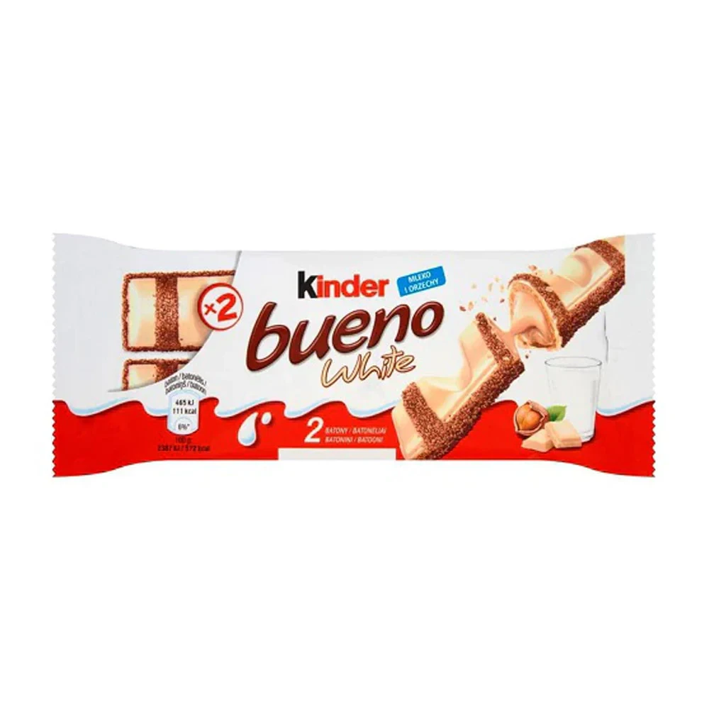 Kinder Bueno Chocolate White 39G