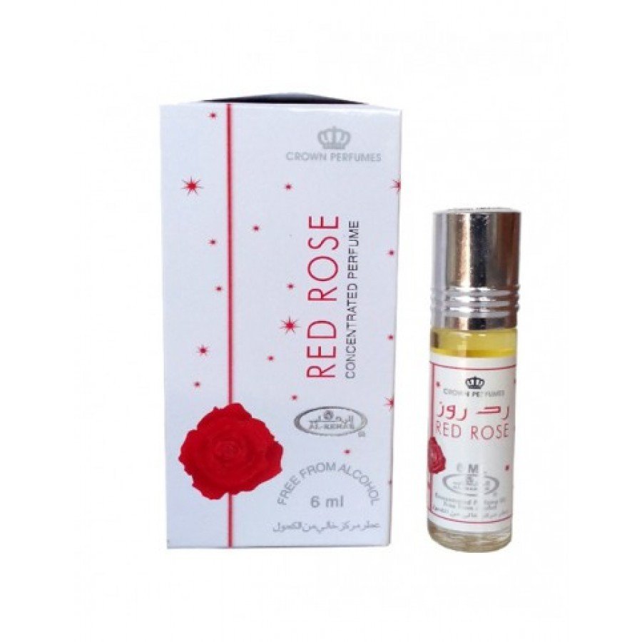 Al Rehab Concentrated Perfume Oil, Attar Red Rose 6ML