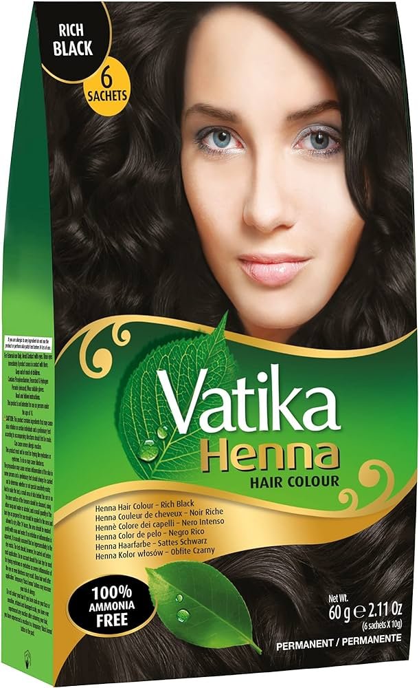 Vatika Hair Color Powder Black