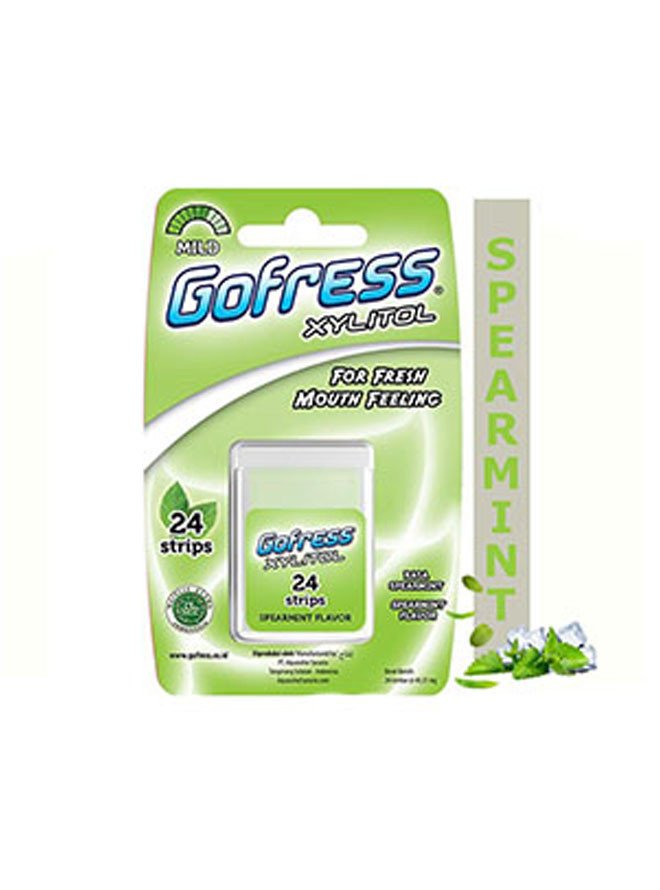 Gofrees  SpearMint Mouth Strips