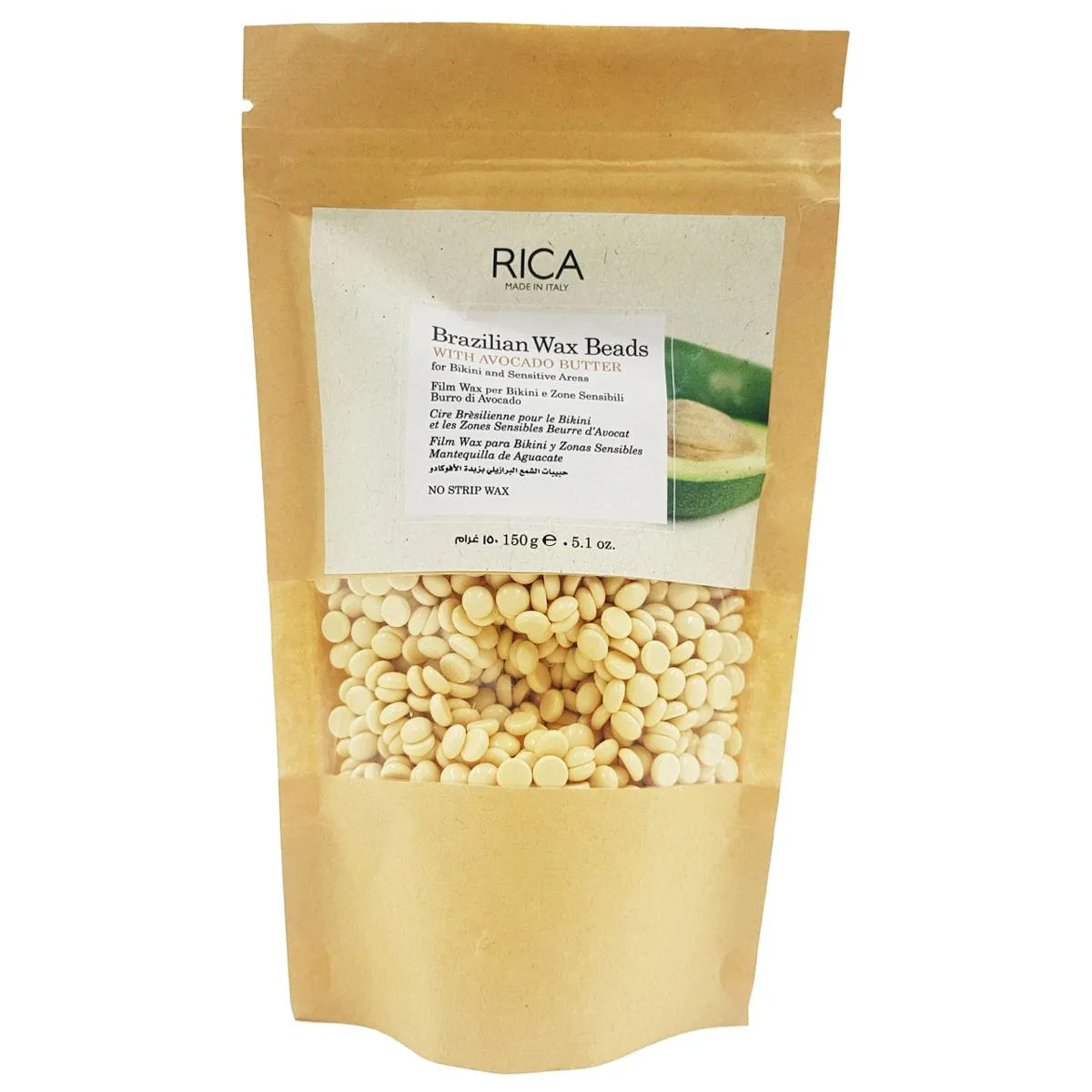 Rica Wax Beads Avocado 150G