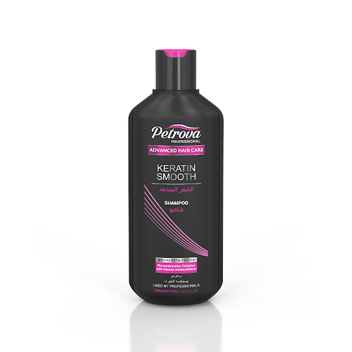 Petrova Shampoo Black Keratin Smooth 400ML