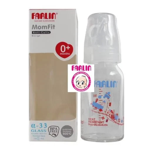 Farlin Feeder Glass Standard Neck 808G 120ML