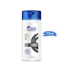 Head And Shoulders Shampoo Silky Black 75ML Pk