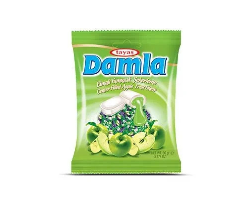 Tayas Damla Candies Soft Apple 90G