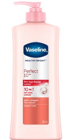 Vaseline Lotion Healthy Bright Perfect 10 400ML