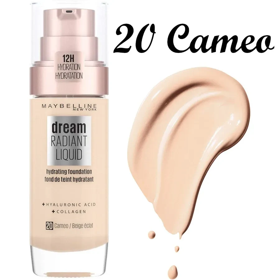 Maybelline Foundation Dream Radiant 20 Cameo 30ML