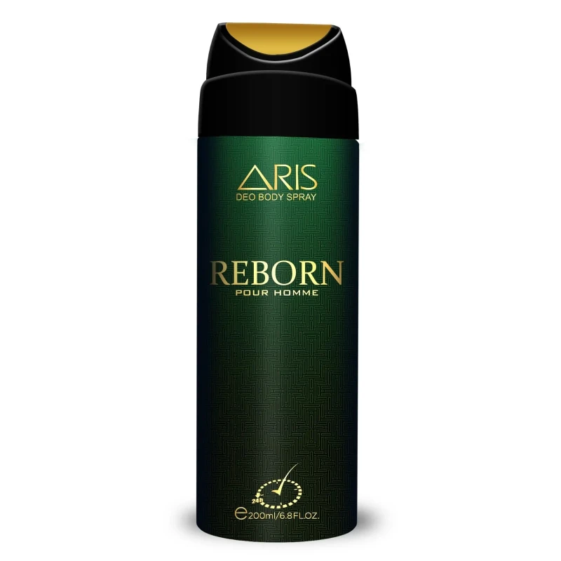 Aris Deodorant Body Spray Reborn Men 200ML