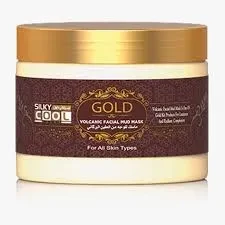 Silky Cool Facial Jar Gold Mud Mask 350ML