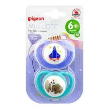 Pigeon Soother Mini Light 6+ 2Pack