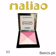 Maliao 4in1 Eyeshade+Blush+Bronz+Highlighter 03