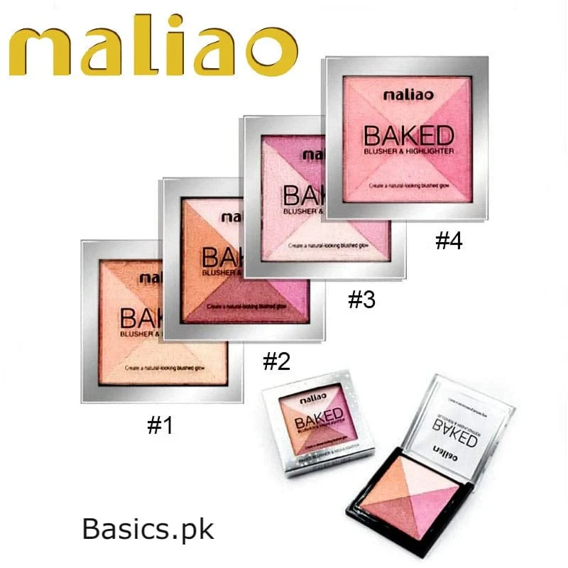 Maliao 4D Blusher Highligher M14