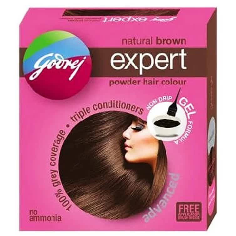 Godrej Colour Powder Natural Brown